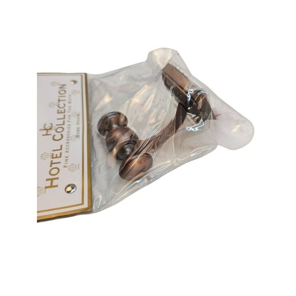 Hotel Collection Bronze Double Robe Hook Fine Accessories For The Bath or Bedroo - Picture 6 of 7